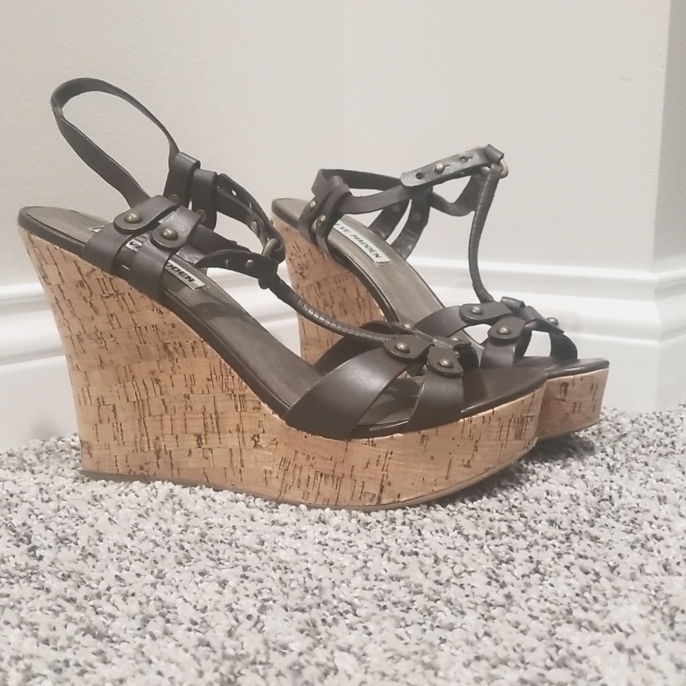 Steve madden wedges NWOT